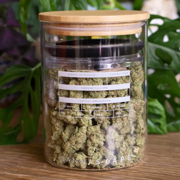 marijuana storage jars